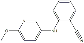 2-[(6-methoxypyridin-3-yl)amino]benzonitrile