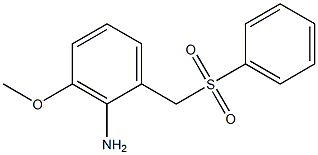 2-[(benzenesulfonyl)methyl]-6-methoxyaniline