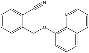 2-[(quinolin-8-yloxy)methyl]benzonitrile