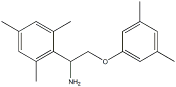 2-[1-amino-2-(3,5-dimethylphenoxy)ethyl]-1,3,5-trimethylbenzene