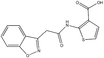 2-[2-(1,2-benzoxazol-3-yl)acetamido]thiophene-3-carboxylic acid