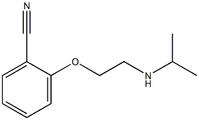 2-[2-(propan-2-ylamino)ethoxy]benzonitrile