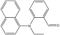 2-[ethyl(naphthalen-1-yl)amino]benzaldehyde Struktur