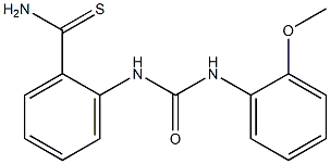 2-{[(2-methoxyphenyl)carbamoyl]amino}benzene-1-carbothioamide