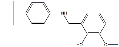 2-{[(4-tert-butylphenyl)amino]methyl}-6-methoxyphenol Structure