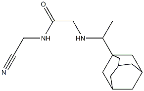 2-{[1-(adamantan-1-yl)ethyl]amino}-N-(cyanomethyl)acetamide