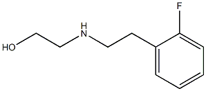 2-{[2-(2-fluorophenyl)ethyl]amino}ethan-1-ol Structure