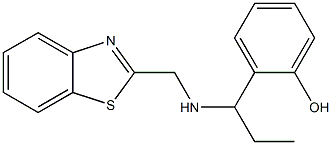 2-{1-[(1,3-benzothiazol-2-ylmethyl)amino]propyl}phenol