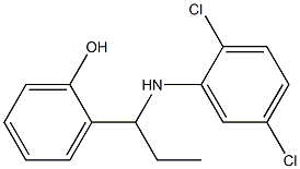  2-{1-[(2,5-dichlorophenyl)amino]propyl}phenol
