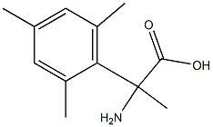 2-amino-2-mesitylpropanoic acid Structure