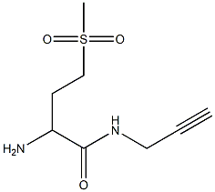  2-amino-4-(methylsulfonyl)-N-prop-2-ynylbutanamide