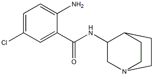 2-amino-N-1-azabicyclo[2.2.2]oct-3-yl-5-chlorobenzamide Structure