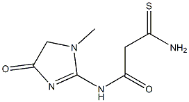 2-carbamothioyl-N-(1-methyl-4-oxo-4,5-dihydro-1H-imidazol-2-yl)acetamide