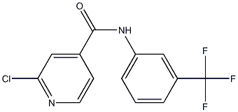  2-chloro-N-[3-(trifluoromethyl)phenyl]pyridine-4-carboxamide
