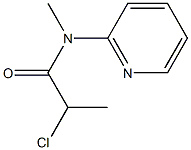  2-chloro-N-methyl-N-(pyridin-2-yl)propanamide