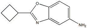 2-cyclobutyl-1,3-benzoxazol-5-amine Structure