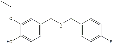 2-ethoxy-4-({[(4-fluorophenyl)methyl]amino}methyl)phenol