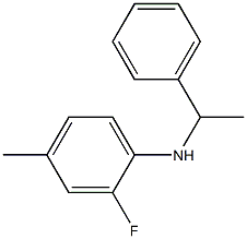 2-fluoro-4-methyl-N-(1-phenylethyl)aniline
