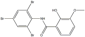  2-hydroxy-3-methoxy-N-(2,4,6-tribromophenyl)benzamide