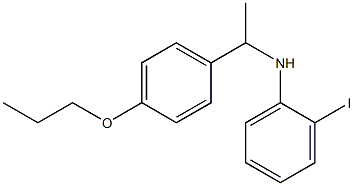 2-iodo-N-[1-(4-propoxyphenyl)ethyl]aniline