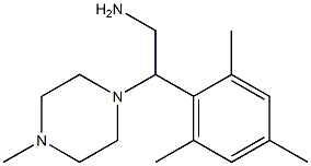 2-mesityl-2-(4-methylpiperazin-1-yl)ethanamine 结构式