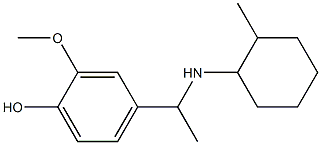 2-methoxy-4-{1-[(2-methylcyclohexyl)amino]ethyl}phenol