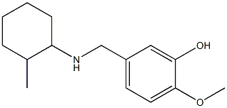  2-methoxy-5-{[(2-methylcyclohexyl)amino]methyl}phenol