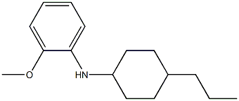  2-methoxy-N-(4-propylcyclohexyl)aniline