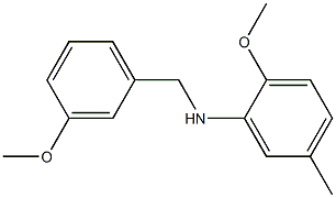 2-methoxy-N-[(3-methoxyphenyl)methyl]-5-methylaniline