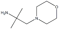 2-methyl-1-(morpholin-4-yl)propan-2-amine Struktur
