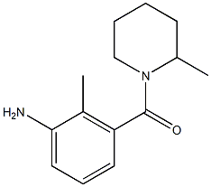  2-methyl-3-[(2-methylpiperidin-1-yl)carbonyl]aniline