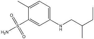 2-methyl-5-[(2-methylbutyl)amino]benzene-1-sulfonamide|
