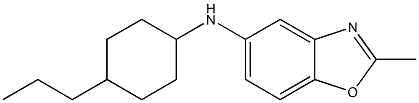  2-methyl-N-(4-propylcyclohexyl)-1,3-benzoxazol-5-amine