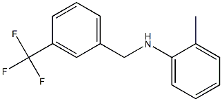 2-methyl-N-{[3-(trifluoromethyl)phenyl]methyl}aniline