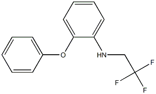 2-phenoxy-N-(2,2,2-trifluoroethyl)aniline Structure