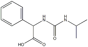 2-phenyl-2-[(propan-2-ylcarbamoyl)amino]acetic acid