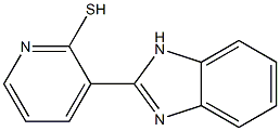 3-(1H-1,3-benzodiazol-2-yl)pyridine-2-thiol Structure