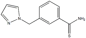 3-(1H-pyrazol-1-ylmethyl)benzenecarbothioamide