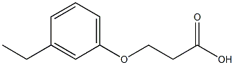 3-(3-ethylphenoxy)propanoic acid