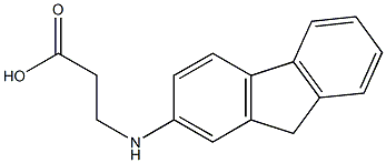 3-(9H-fluoren-2-ylamino)propanoic acid