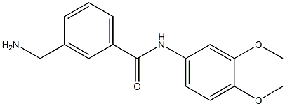 3-(aminomethyl)-N-(3,4-dimethoxyphenyl)benzamide