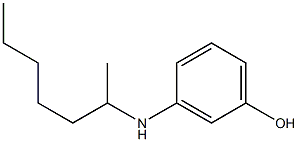 3-(heptan-2-ylamino)phenol Structure