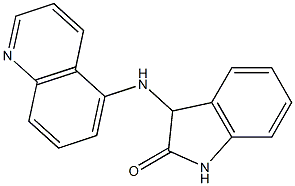 3-(quinolin-5-ylamino)-2,3-dihydro-1H-indol-2-one