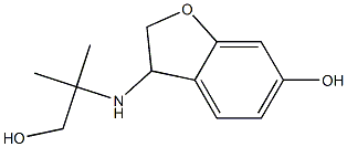 3-[(1-hydroxy-2-methylpropan-2-yl)amino]-2,3-dihydro-1-benzofuran-6-ol|