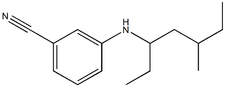  3-[(5-methylheptan-3-yl)amino]benzonitrile
