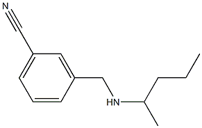3-[(pentan-2-ylamino)methyl]benzonitrile