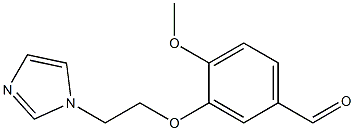 3-[2-(1H-imidazol-1-yl)ethoxy]-4-methoxybenzaldehyde|