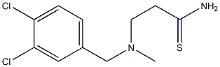 3-{[(3,4-dichlorophenyl)methyl](methyl)amino}propanethioamide
