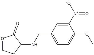  3-{[(4-methoxy-3-nitrophenyl)methyl]amino}oxolan-2-one