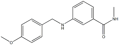 3-{[(4-methoxyphenyl)methyl]amino}-N-methylbenzamide